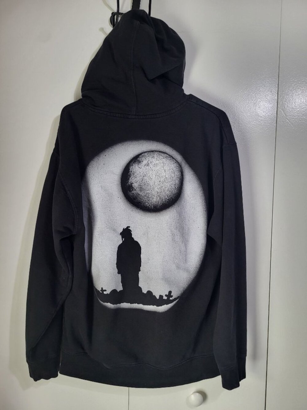 Juice Wrld 999 Independent Trading Mens L Hoodie Legends Never Die Moonlight